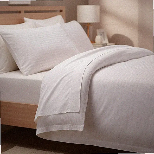 FeelAtHome 100% Cotton Waterproof Pillow Protector Zippered Case