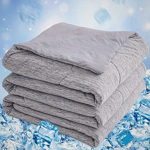 Twin to King Size Cooling Comforter Breathable Arc-Chill Blanket for Hot Sleeper
