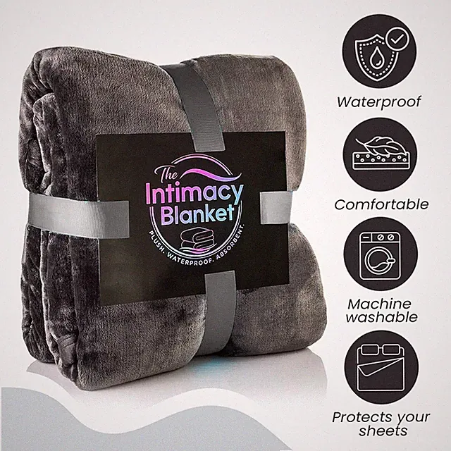 Waterproof Blanket for Intimacy Sofa Bed Protector Cover Plush & Absorbent 50x60