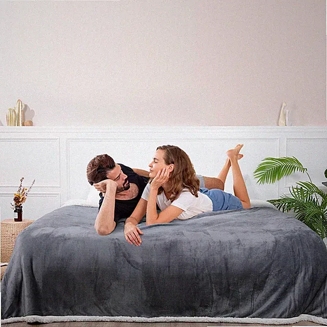Waterproof Intimacy Blanket, Leakproof Fleece Throw Blanket, Double-Sided Fleece