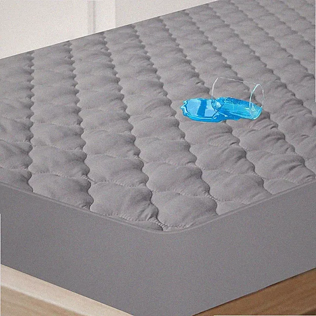 Waterproof Mattress Protector Soft Mattress Cover Pad Absorbent Topper Queen